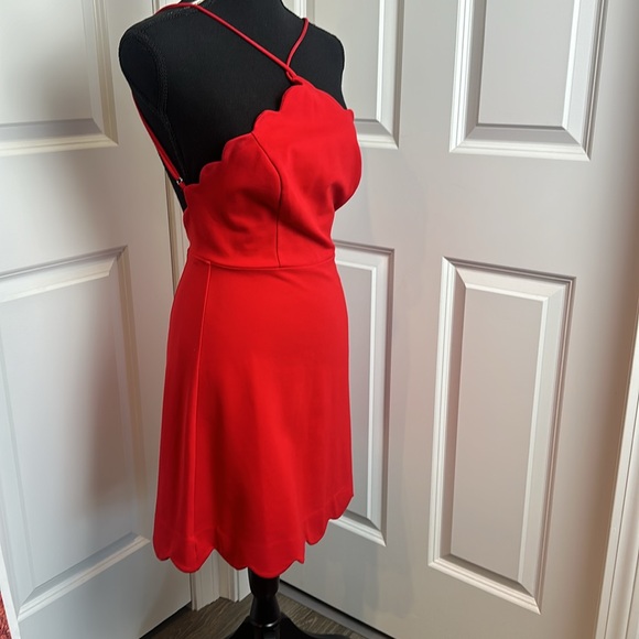 Lush Clothing Red women’s mini Dress size small - Picture 6 of 13